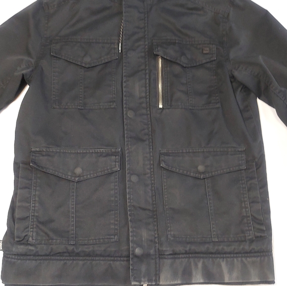 Tony Hawk Black Utility Field Jacket, Small - Picture 2 of 12